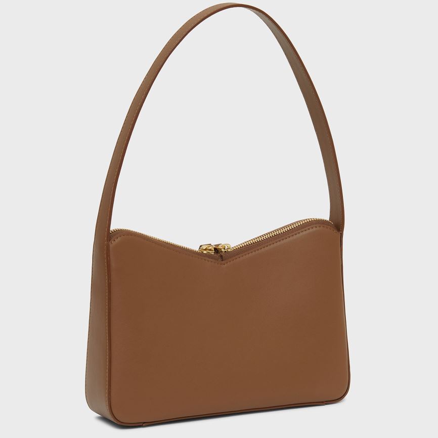 Women's Mansur Gavriel M Frame Baguette Baguette Bag Brown | AU M768GM